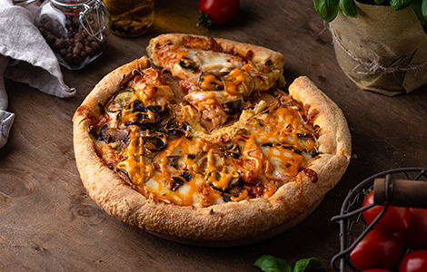 Chicken & Mushroom Pizza
